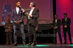 Nacht des Sports - Sportler des Jahres 2015 Ingolstadt - 1. Platz Sportler des Jahres 2015 Marvin Matip (Kapitän FC Ingolstadt 04 1. Bundesliga), Moderator Italo Mele