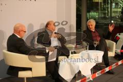 Auditorium - Fernseh-Kommissar Udo Wachtveitl und Ex-Mordkommissionschef Josef Wilfling im Interview bei Audi