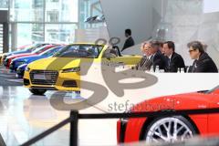 Audi - Jahrespressekonferenz 2015 - Axel Strotbek (Vorstand Finanzwesen)
