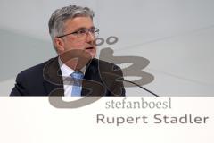 Audi - Jahrespressekonferenz 2015 - Vorstandsvorsitzender Prof. Rupert Stadler