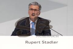 Audi - Jahrespressekonferenz 2015 - Vorstandsvorsitzender Prof. Rupert Stadler