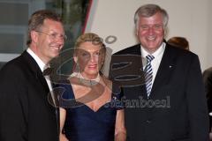 Audi Gala - 100 Jahre Audi - Christain Wulff, Maria-Elisabeth Schaeffler und Horst Seehofer