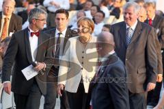 Audi Gala - 100 Jahre Audi - Rupert Stadler mit Bundeskanzlerin Angela Merkel und Horst Seehofer