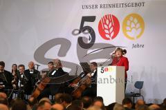 500 Jahre Bier Reinheitsgebot - Festakt in Ingolstadt Klenzepark - Festrede Bundeskanzlerin Angela Merkel