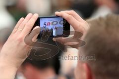 500 Jahre Bier Reinheitsgebot - Festakt in Ingolstadt Klenzepark - Festrede Bundeskanzlerin Angela Merkel